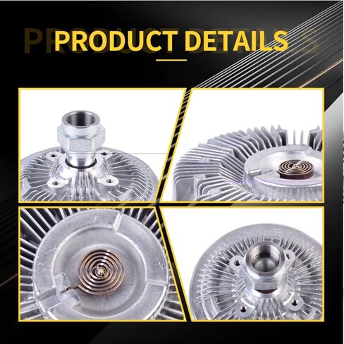 قابض مروحة تبريد المحرك لـ Ford Excursion 2000-2003، F-250 F-350 F-450 F-550 Super Duty 1999 2000 2001 2002 2003 V8 7.3L 2837 22611 in Kuwait