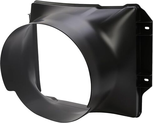 HECASA Fan Shroud Compatible with 1987-1995 Jeep Wrangler YJs w/ 2.5 Engine Radiator Cooling Fan Shroud Black PP Plastic in Saudi Arabia