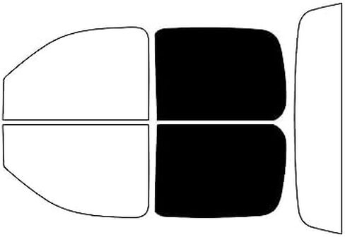 Rvinyl Window Tint Kit Compatible with Chevrolet Avalanche 2007-2012 - Complete Precut Kit - 20% in Saudi Arabia