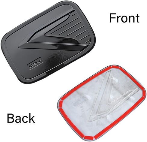 لهوندا CRV CR-V 2023 2024 2025 2026 غطاء خزان الوقود غطاء الزيت غطاء الغاز إطار الكسوة - ABS ألياف الكربون الرياضة ترقية الديكورات الداخلية (1 قطعة) in Saudi Arabia