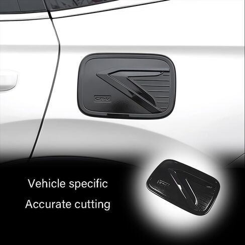 لهوندا CRV CR-V 2023 2024 2025 2026 غطاء خزان الوقود غطاء الزيت غطاء الغاز إطار الكسوة - ABS ألياف الكربون الرياضة ترقية الديكورات الداخلية (1 قطعة) in Saudi Arabia