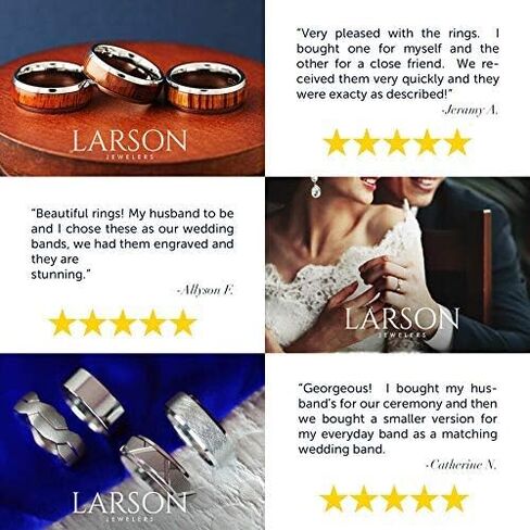 خاتم زفاف فانتوم أسود من التيتانيوم المصقول في المنتصف - بعرض 8 مم in Kuwait