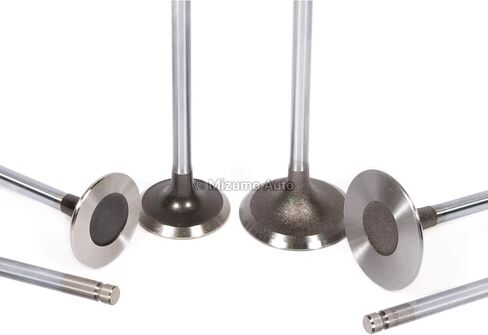 Evergreen IEV2020S Compatible With 94-04 Toyota 4Runner T100 Tacoma 2.4 2.7 DOHC 2RZFE 3RZFE Intake Exhaust Valves (with Valve Stem Seals) in Saudi Arabia