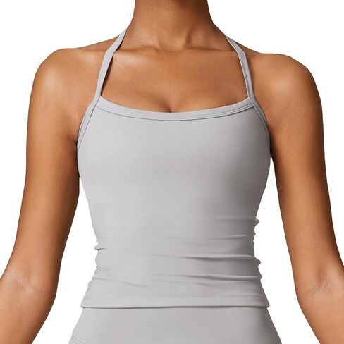 Cross Back Tank Top for Womens (2025 NEW), Sports Bras Cross Back for Active Gym Yoga Padded Workout Crop Tank Top in Saudi Arabia
