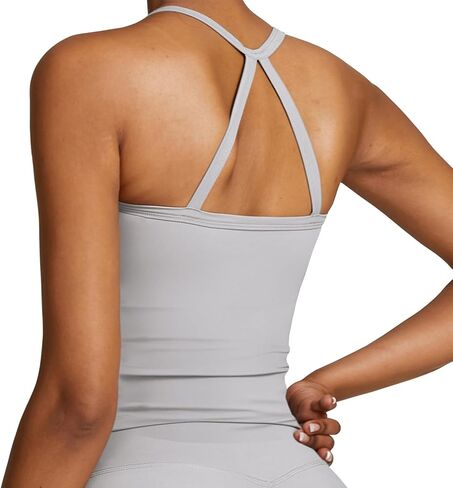 Cross Back Tank Top for Womens (2025 NEW), Sports Bras Cross Back for Active Gym Yoga Padded Workout Crop Tank Top in Saudi Arabia