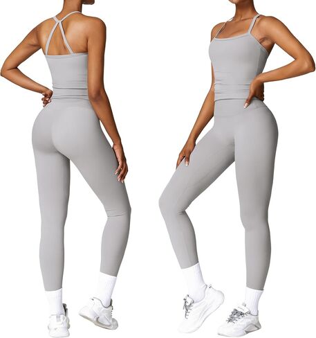 Cross Back Tank Top for Womens (2025 NEW), Sports Bras Cross Back for Active Gym Yoga Padded Workout Crop Tank Top in Saudi Arabia
