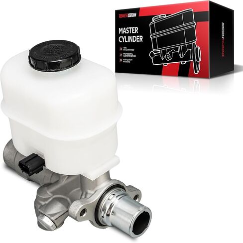 أسطوانة الفرامل الرئيسية Torchbeam مع الخزان، استبدال مباشر مناسب لسيارة Ford F-150 2010-2013، معتمدة من وزارة النقل، سبائك الألومنيوم، تتضمن أجهزة التثبيت in Saudi Arabia