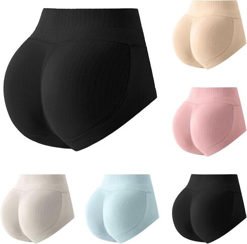 Butt Lifting Shorts for Women High Waisted Panties Womens Seamless Underwear Tummy Control Shapewear Boyshorts in Saudi Arabia