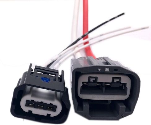 Set 2 Pigtail Compatible with 2005-2009 Volvo Ford Electric Power Steering (EPS) Pump Wire Connector Plug kit - Type 1 in Saudi Arabia
