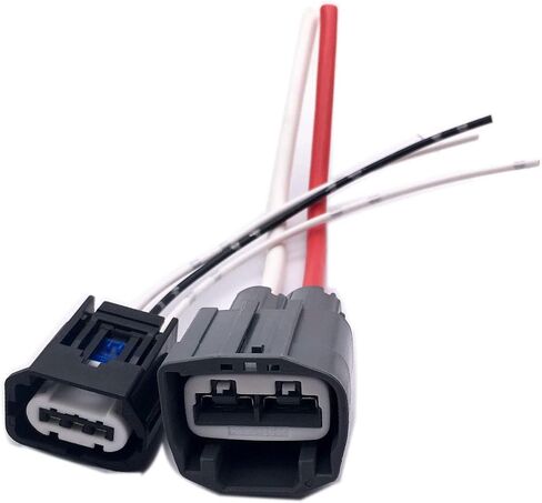 Set 2 Pigtail Compatible with 2005-2009 Volvo Ford Electric Power Steering (EPS) Pump Wire Connector Plug kit - Type 1 in Saudi Arabia