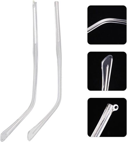 Beaupretty 1 Pair Eyeglass Replacement Arm Universal Glasses Arm Replacement Legs Glasses Arm Replacement Legs for Eyewear Sunglasses Spectacle Rose Gold in Saudi Arabia