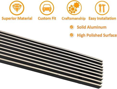 Fits Chevy Camaro 1978-1981 also fit Z28 78 79 80 81 Front Main Upper Grille Insert Chrome Grill Replacement Polished Silver Surface Billet Grill (Main Upper) in Saudi Arabia