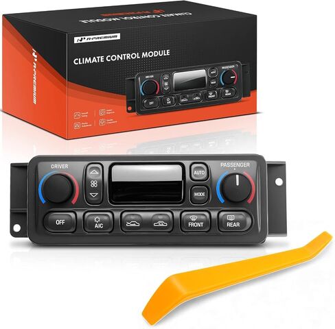 A-Premium Heater Climate Control Panel Module Compatible with Chevrolet Corvette 1997-2004 - with Rear Defrost in Saudi Arabia