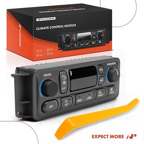 A-Premium Heater Climate Control Panel Module Compatible with Chevrolet Corvette 1997-2004 - with Rear Defrost in Saudi Arabia