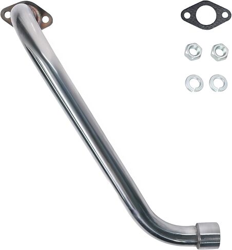 pipe w/ 1'' female thread left long for Coleman CT100U CC100X 98cc, For FRP GMB100 Mini Bike Predator 79cc 3HP Engine, Massimo MB100 79cc Mini Bike, 154F 3.0 hp Engine Parts in Saudi Arabia