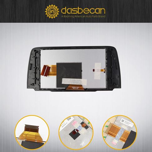 شاشة عرض LCD تعمل باللمس مقاس 7 بوصات من Dasbecan متوافقة مع Mazda CX-5 2.0/2.2/2.5L 2017 2018 2019 2020 استبدال شاشة الملاحة الرقمية # OE TM070RDHP05 A1P72N642U026 in Saudi Arabia