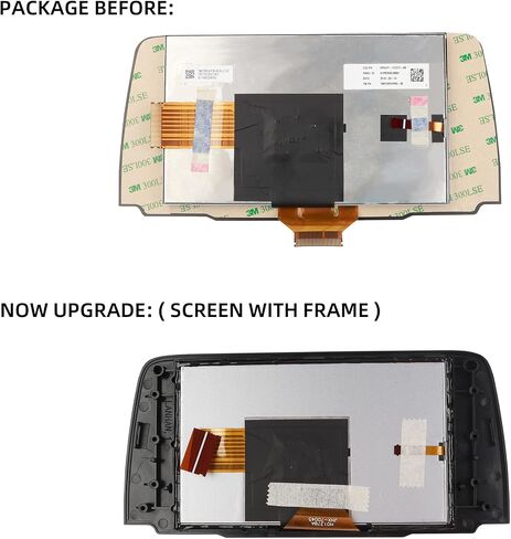 شاشة عرض LCD تعمل باللمس مقاس 7 بوصات من Dasbecan متوافقة مع Mazda CX-5 2.0/2.2/2.5L 2017 2018 2019 2020 استبدال شاشة الملاحة الرقمية # OE TM070RDHP05 A1P72N642U026 in Saudi Arabia