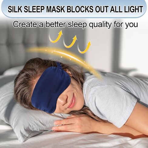 Geyoga 24 Pcs Silk Sleep Masks Soft Satin Eye Masks for Sleeping with Adjustable Elastic Strap Comfortable Blindfold Eyeshade for Men Women Travel Nap Night Sleep(Black, Grey, Green, Pink) in Saudi Arabia