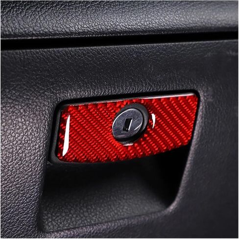 Compatible with Subaru Forester 2013-2018 Soft Carbon Fiber Car Passenger Side Glove Box Switch Sticker Auto Interior Accessories in Saudi Arabia