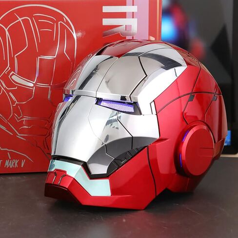 Helmet Man MK5 1:1 Cosplay Mask Electronic Open/Close Voice Control for Adult Superhero Movie Role-Playing Helmet Touch Sensor in Saudi Arabia