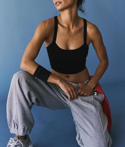 Summer Tank Tops for Women 2024 Scoop Neck Crop Tops Athletic Workout Tops Going Out Ribbed Tank Tops in Saudi Arabia