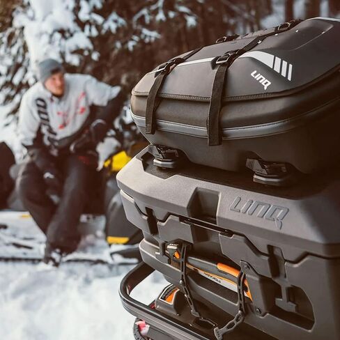 Ski-Doo New OEM 40 L LinQ Adventure Tunnel Bag, 860202444 in Saudi Arabia