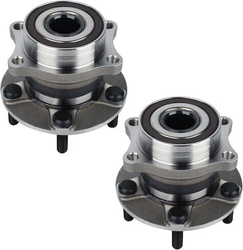 مجموعة محور العجلات الخلفية Autoround 512536 مناسبة لسوبارو أوت باك 2015-2021/ فورستر 2019/WRX 2015-2019/ ليجاسي 15-21/ أسينت 19-21 5 العروة مع ABS [عبوة من 2] in Saudi Arabia