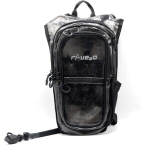 Anti Theft Rave Hydration Backpack - 1.5L Insulated Water Backpack for Raves, Festivals, Hiking, Running - Festival Hydration Pack for Men, Women, Kids Hydro Pack Water Bag Festival Essentials