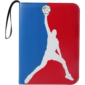 4 Pocket Trading Card Binder Album Holder Pages Folder Protector for America Football Trading Cards Sports TCG - Top loading 3 Ring Zip Card Binder Album Football Cards