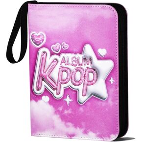 Kpop Trading Photo Card Binder, 440 Photocard Holder Book with Sleeves Gifts for Kpop Collector