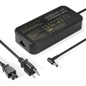 180W Laptop Charger for Asus FX502VM FX502VD FX502 FX503VM FX503VD FX503V FX503 FX504 FX504G FX705 FX705GD FX705GE FX706 FX706LI FX706HE ADP-180MB F ADP-180TB H Power Cord