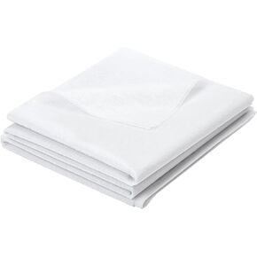 Iron on Non-Woven Fusible Interfacing 1.64" * 1.97 yd, 2 Pack Single Sided RAINHOL Light-Weight White Interfacing for Sewing Quilting DIY Crafts