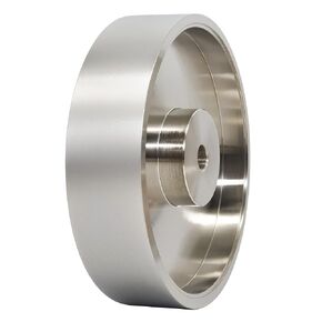 CBN Grinding Wheel, Dia 6" x 1.5" Wide with 1/2" Arbor, Diamond Grinding Wheel for Sharpening High Speed Steel, Grit 320