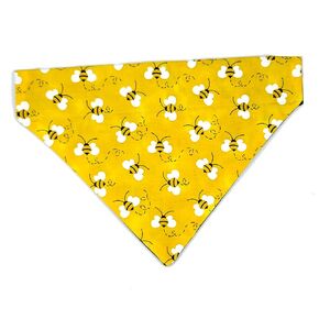 Honey Bee's Over the Collar Dog Bandana That Slips onto Their Existing Collar Size Extra Small