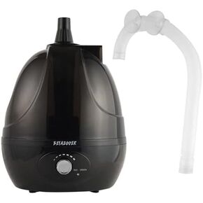 BETAZOOER Reptile Humidifiers Mister Fogger with Extension Tube/Hose, Suitable for Reptiles/Amphibians/Herps/Vivarium with Terrariums and Enclosures (2.5 Liter Tank)