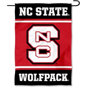 North Carolina State Wolfpack Garden Flag