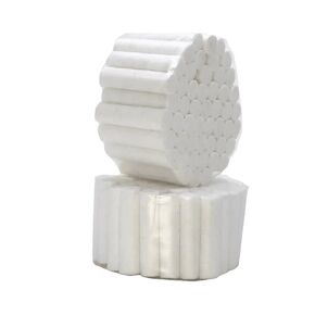 20000PCs Dental Grade Capra Advanced Cotton Rolls Size 2 by VASTMED | Non-Sterile High Absorbent Cotton Pads for Dentists