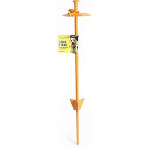 Roscoe's Pet Products Dome Style Tie Out Stake for Dogs with Tri-Fin Anchor for Extra Stability and Strength. 2 (21")