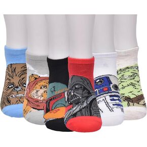 STAR WARS Boys' No Show Socks