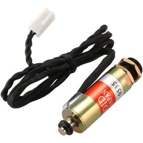 uxcell DC 24V 0.2kg Force 3.3mm Stroke,Pull Push Type,Tubular Solenoid Electromagnet,Linear Motion,for Sewing Machine