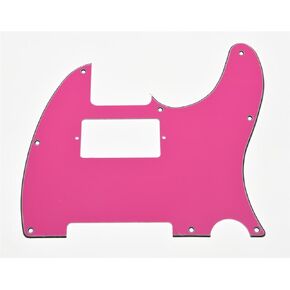 Dopro 8 Hole Tele Guitar Humbucker Pick Guard for USA/Mexican FD Telecaster Black Pearl
