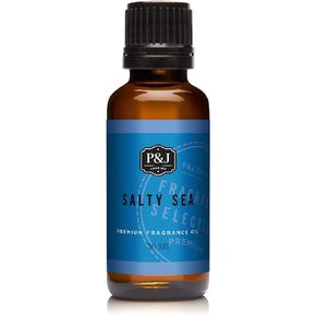 زيت عطري للتجارة P&J | زيت البحر المالح 30 مل - روائح الشموع لصنع الشموع، الروائح المنعشة، لوازم صنع الصابون، روائح زيت الناشر