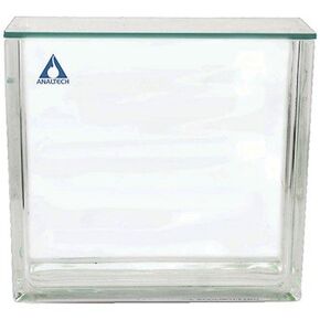 Cole-Parmer 3410550 Analtech Developing Standard Tank with lid, Capacity: Five 20 x 20 cm Plates