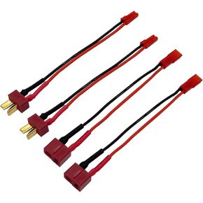3pcs XT60 Female to JST Female Charging Adapter Lead Wire for Plane Car Helicopter Charger