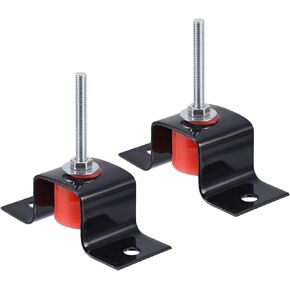 PATIKIL 110lbs Capacity Spring Vibration Isolator, 4Pack Shockproof Ceiling Damping Mount Hanger with Removable Frame Design for HVAC Air Conditioner Air Handling Units