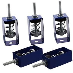 5pcs Spring Shock Absorber Ceiling Vibration Isolator Hangers Theater Vibration Isolator Vibration Isolator for Vibration Isolator for Studio Damping Equipment Rubber