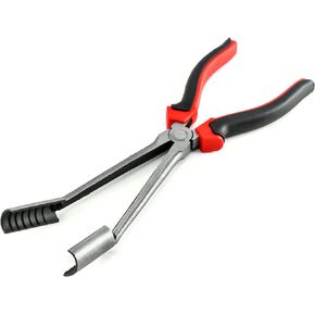 QWORK Car Spark Plug Wire Removal Pliers Tool, High Voltage Wire Clamp Spark Plug Wire Removal Pliers