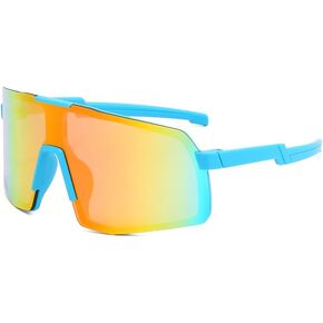 UV400 Kids Sports Sunglasses for Boys Girls Cycling Baseball Golf Youth Softball Sunglasses Age 3-12