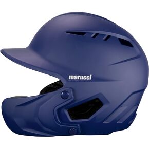 Marucci DuraVent Batting Helmet, NOCSAE Certified, Navy Blue, Senior