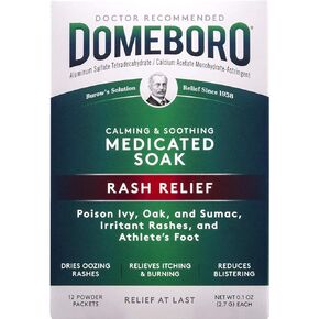Domeboro Astringent Solution Packets, 12-Count (Pack of 3)